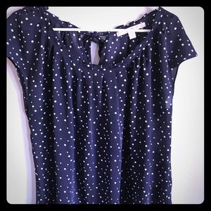Lauren Conrad polka dot top